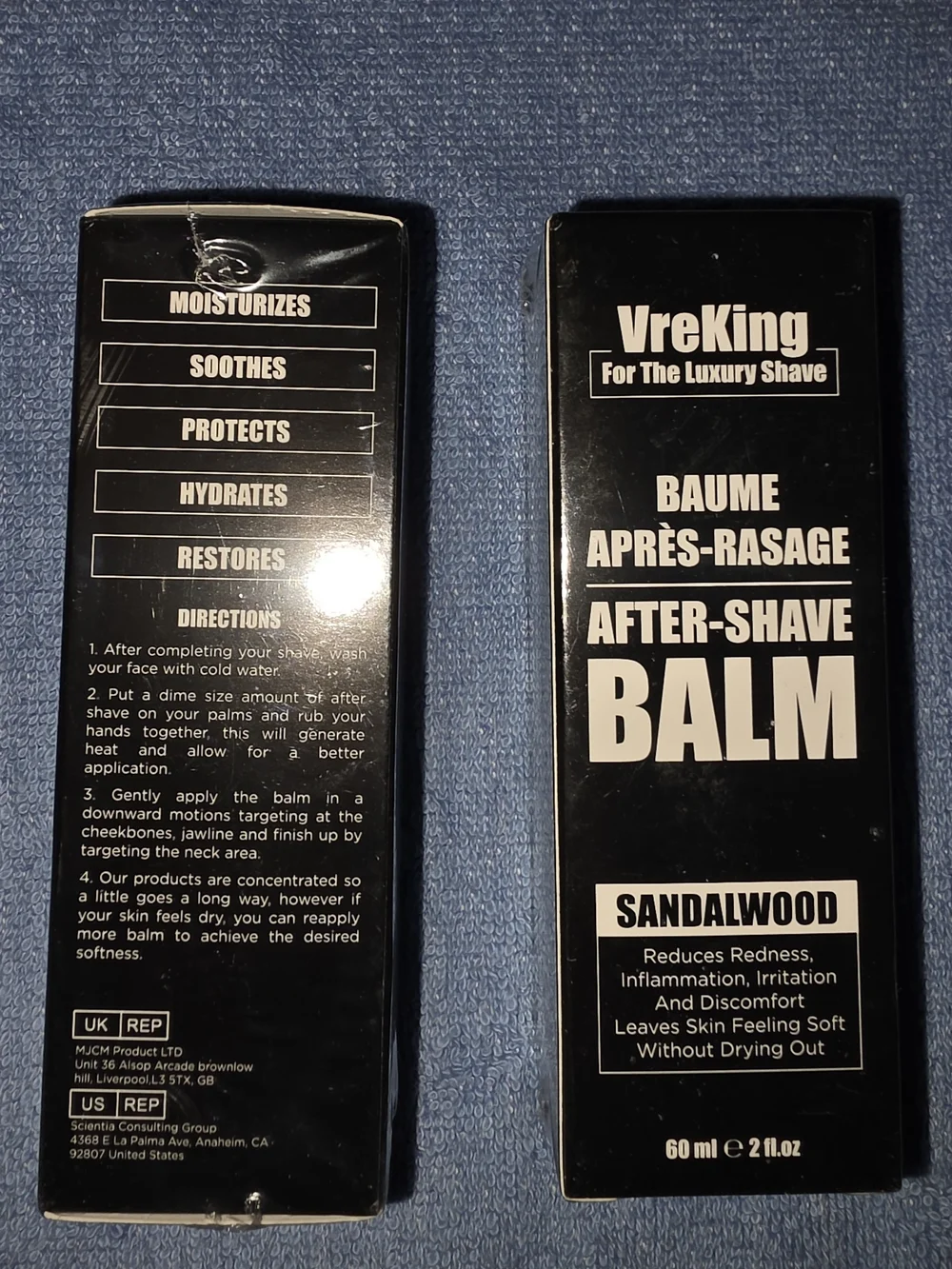 Sandalwood After-Shave Balm for Men 2 Pack